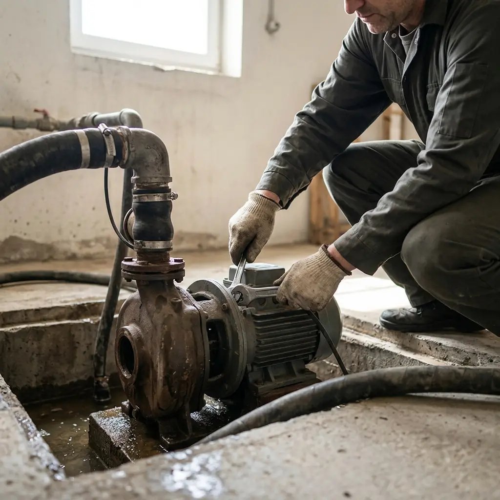 Dépannage pompe de relevage Groslay (95410)