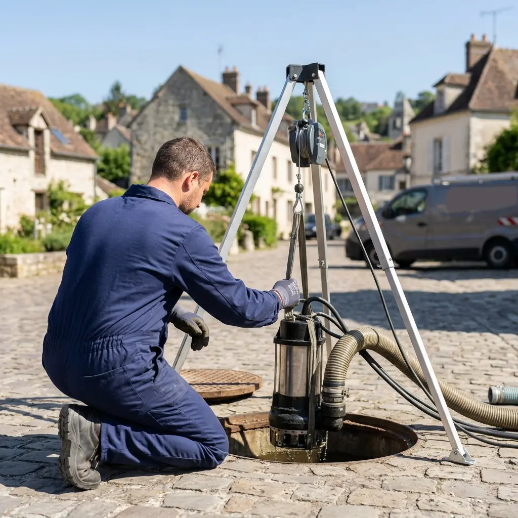 Comment se déroule l'intervention à Auvers-sur-Oise ?
