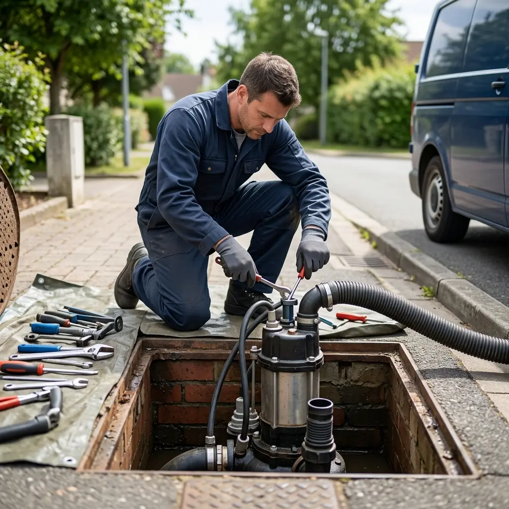 Dépannage pompe de relevage Écouen (95440)