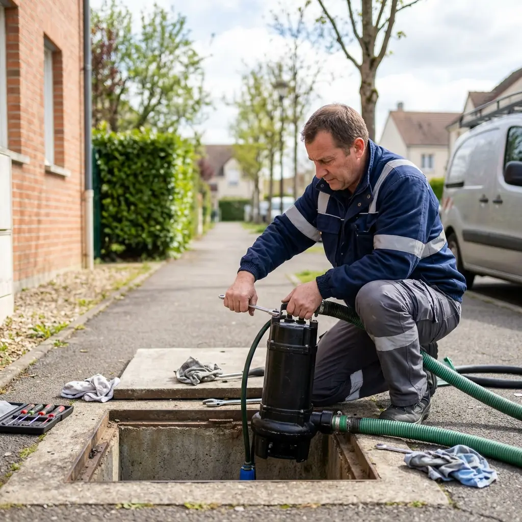 Dépannage pompe de relevage Vauréal (95490)
