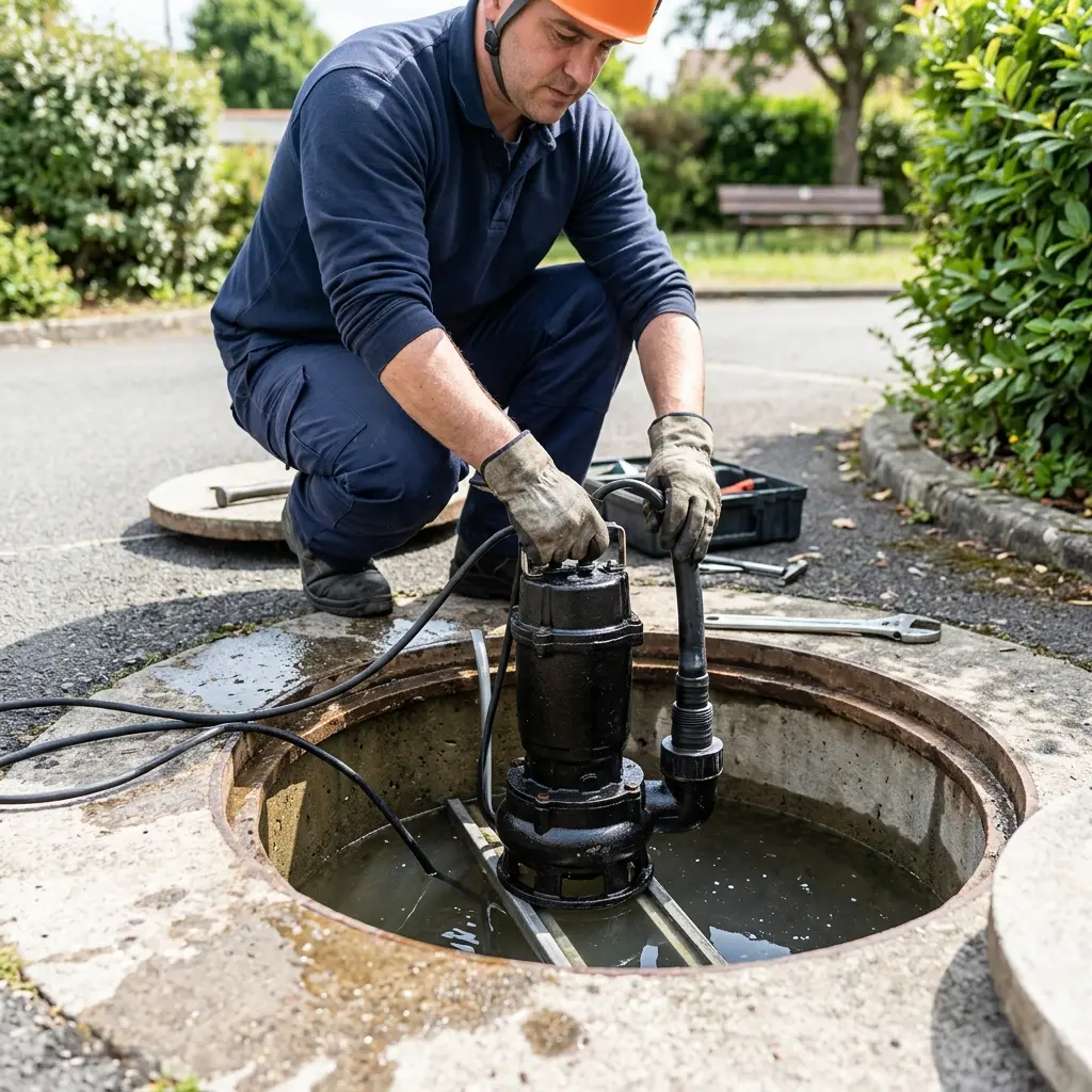 Comment réagir face à une pompe de relevage en panne ?