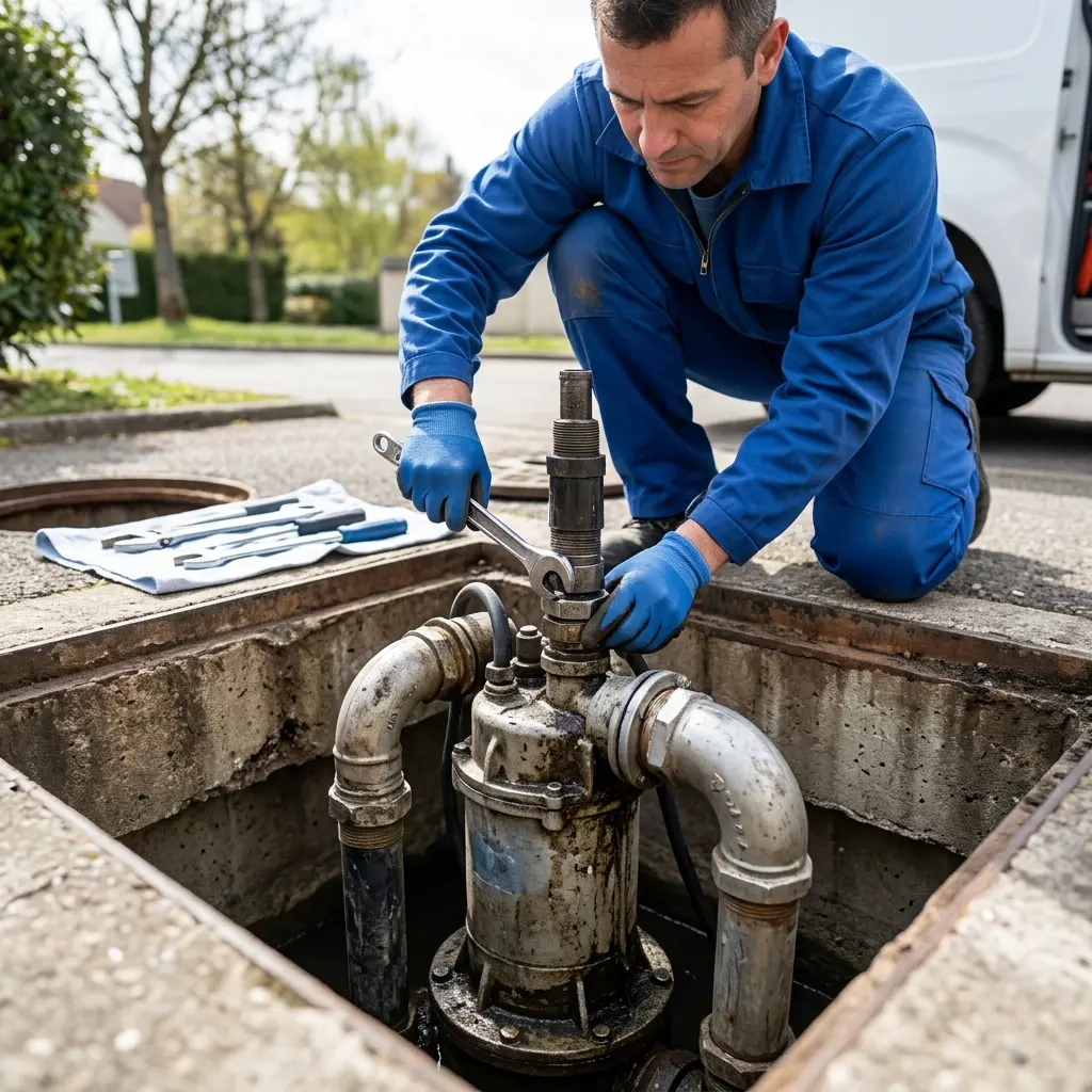 Dépannage pompe de relevage Méry-sur-Oise (95540)