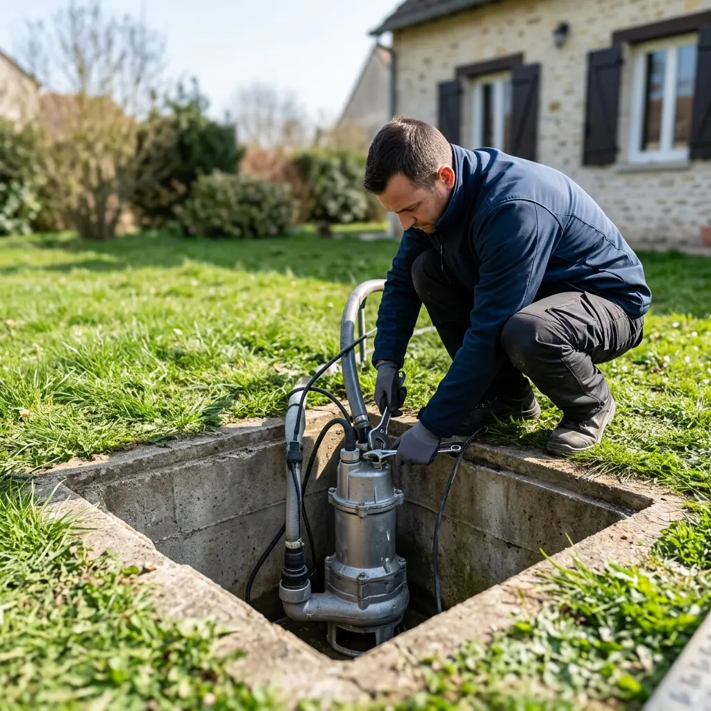 Dépannage pompe de relevage Parmain (95620)