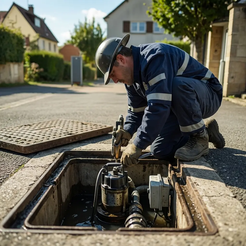 Dépannage pompe de relevage Marly-la-Ville (95670)