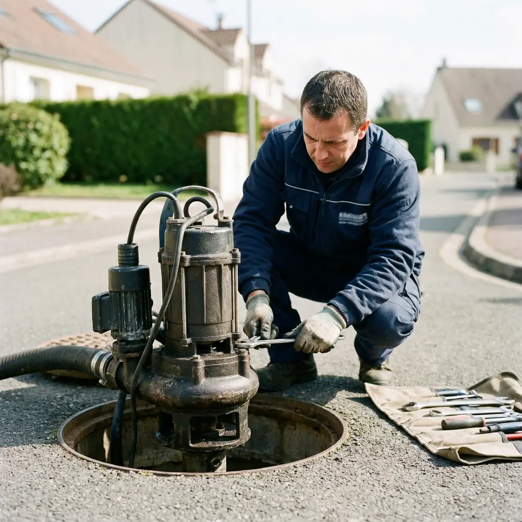Dépannage pompe de relevage Chars (95750)