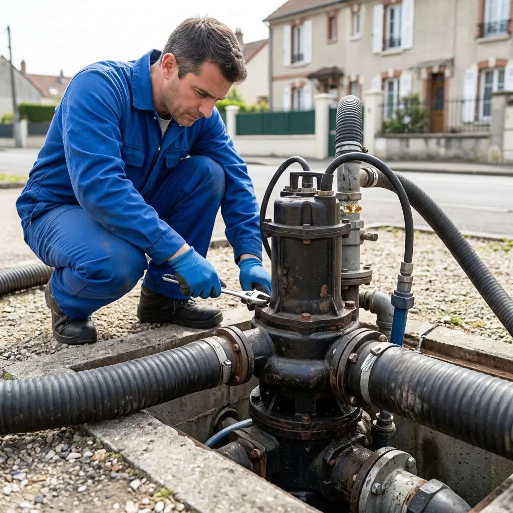 Dépannage pompe de relevage Bezons (95870)