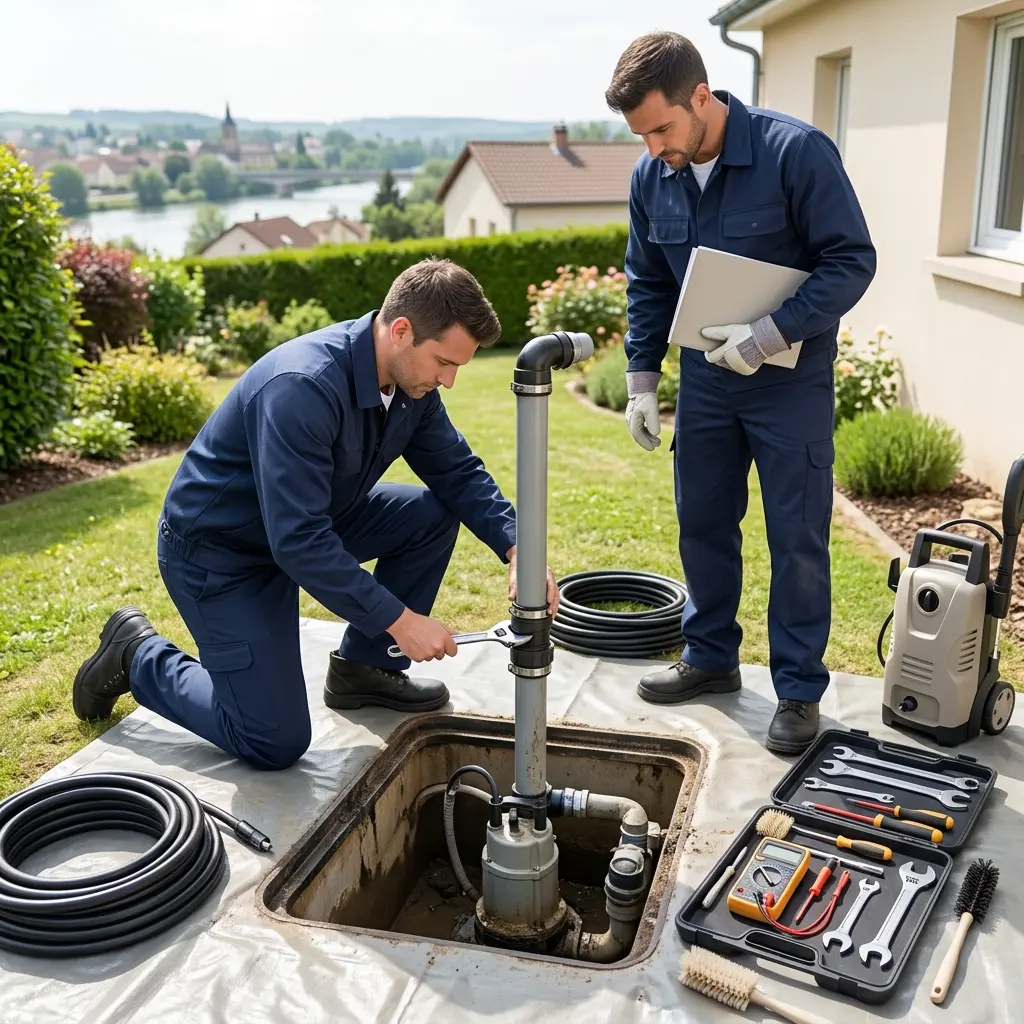 Entretien pompe de relevage Liverdun (54460)