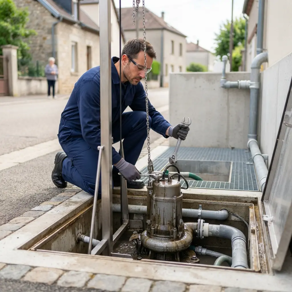 Notre expertise locale en entretien pompe de relevage à Custines