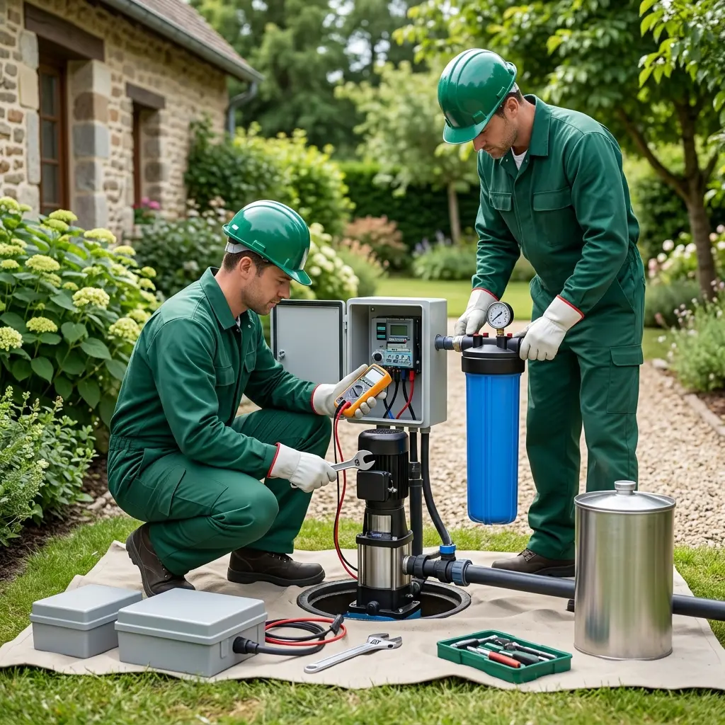 Entretien pompe de relevage Bois-de-Haye (54840)