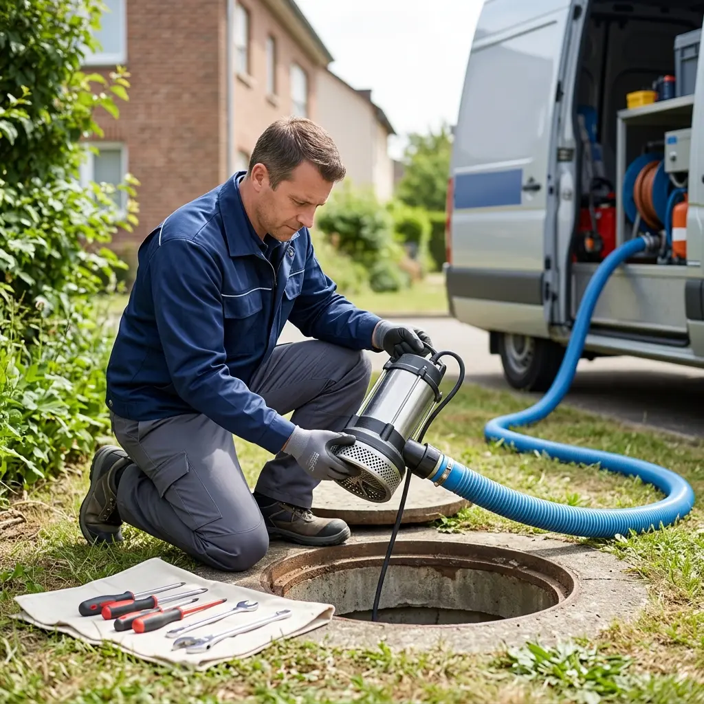 Entretien pompe de relevage Petite-Rosselle (57540)