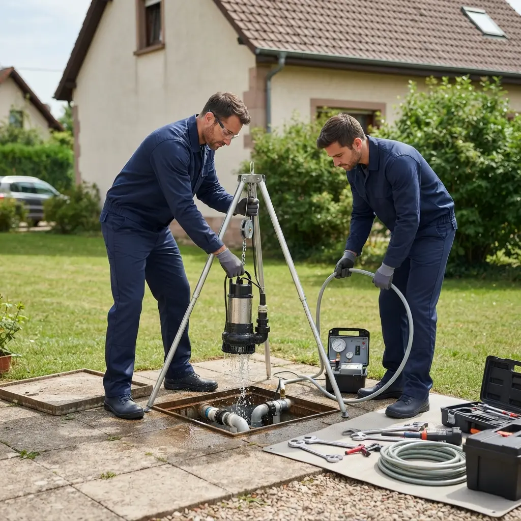 Entretien pompe de relevage Gambsheim (67760)