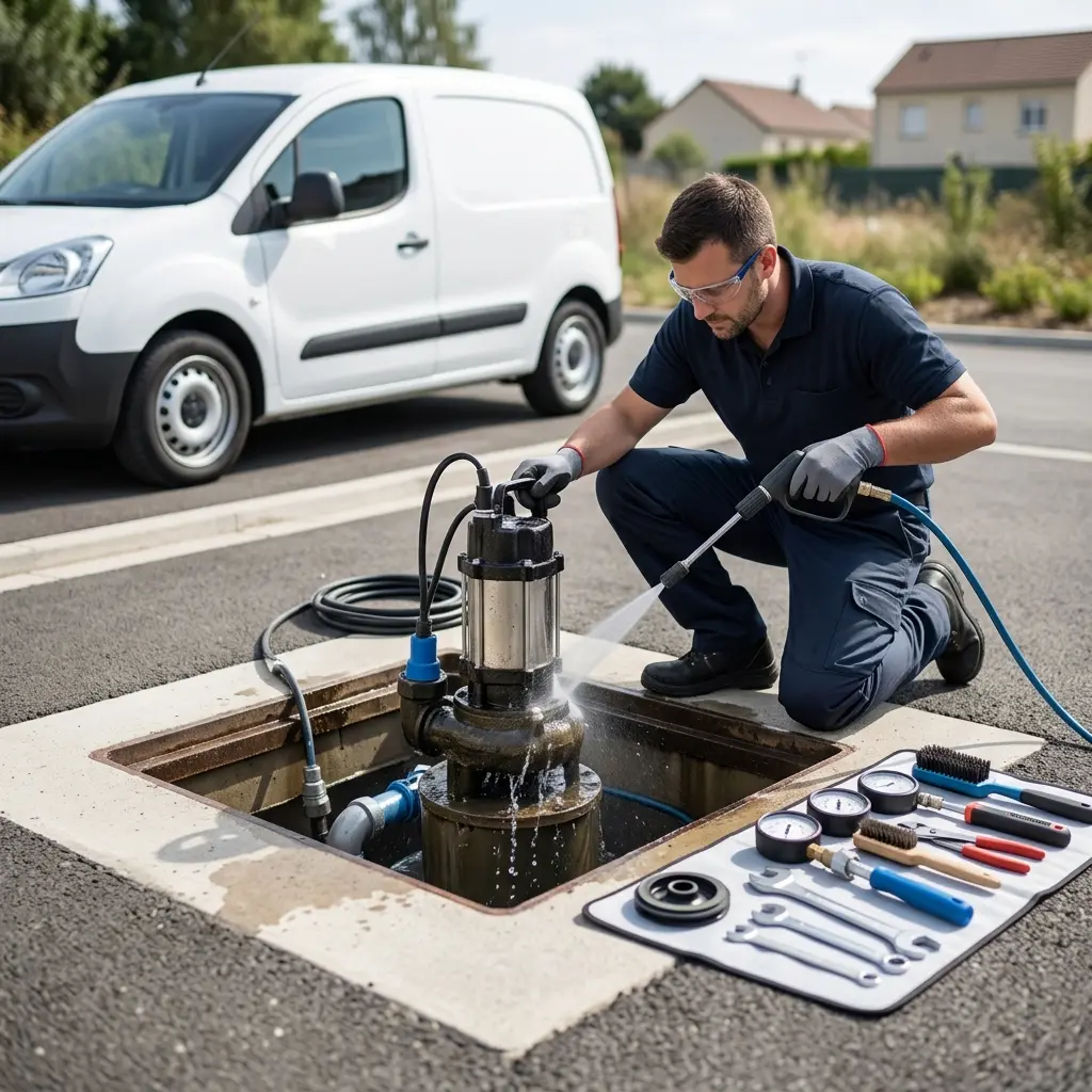 Entretien pompe de relevage Guignes (77390)