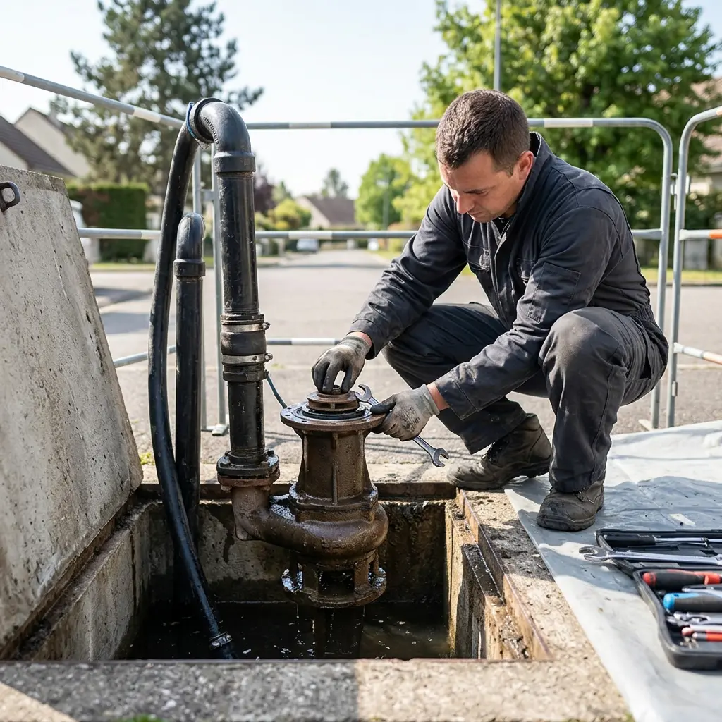 Entretien pompe de relevage Roissy-en-Brie (77680)