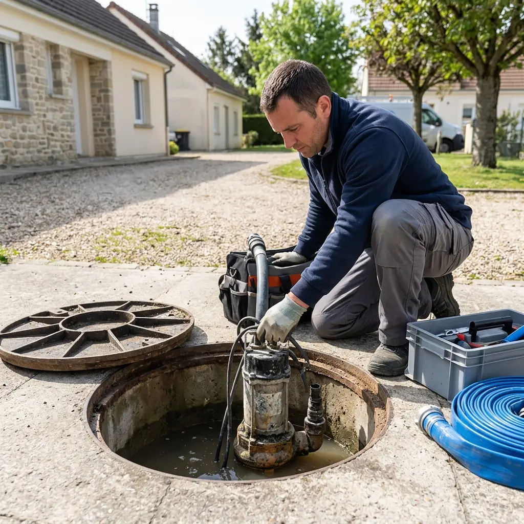Entretien pompe de relevage Vulaines-sur-Seine (77870)