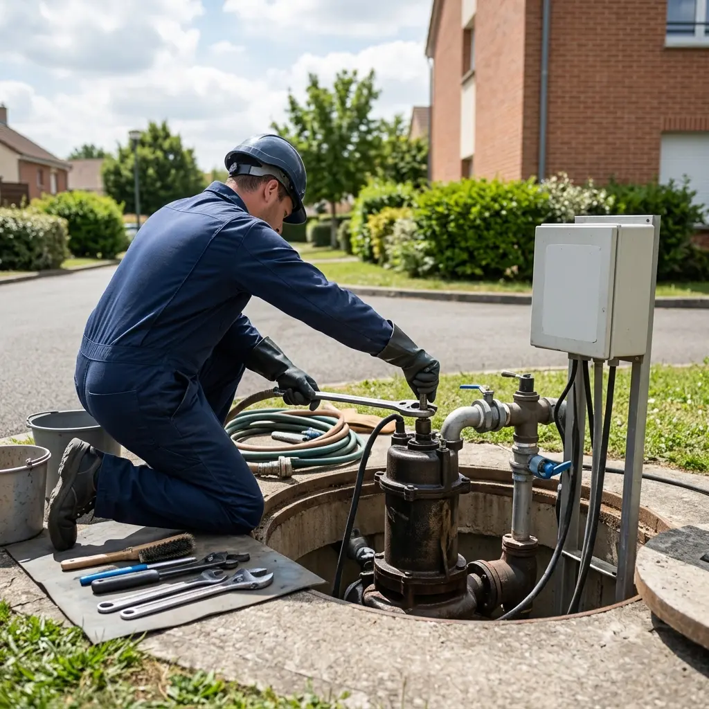 Entretien pompe de relevage Rubelles (77950)
