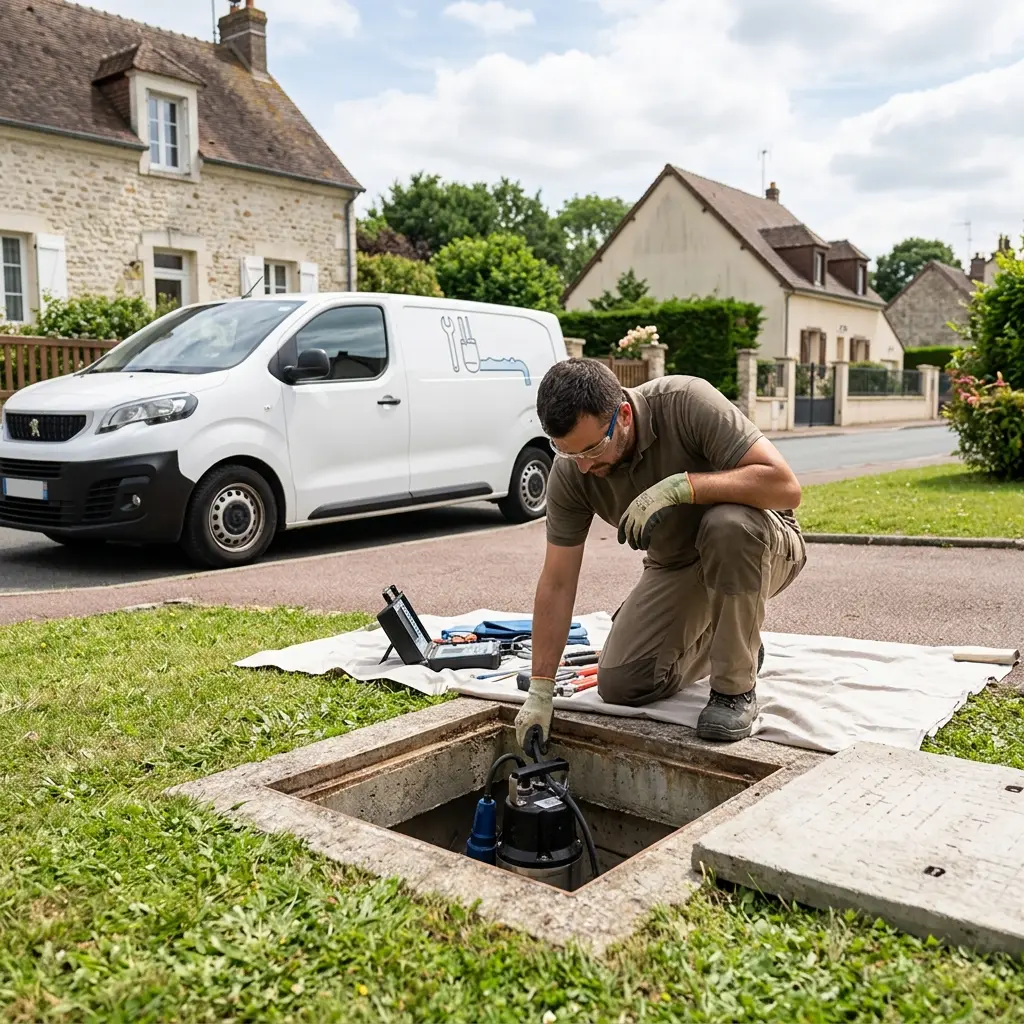 Entretien pompe de relevage Mézy-sur-Seine (78250)