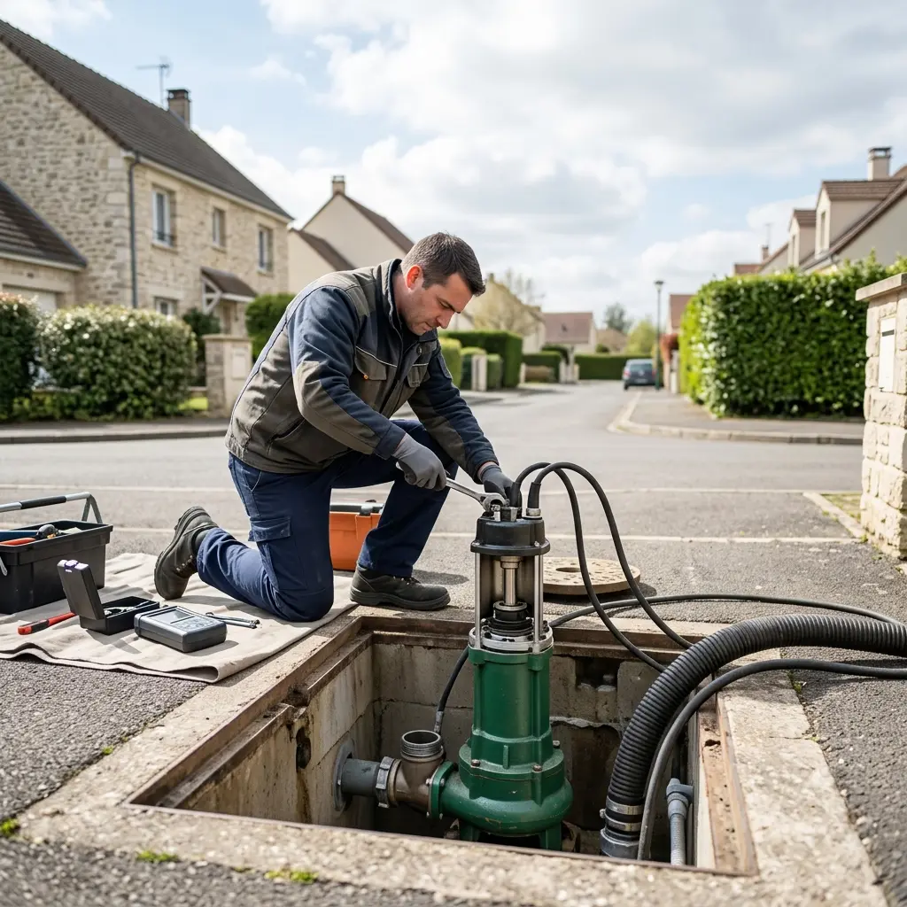 Entretien pompe de relevage Coignières (78310)