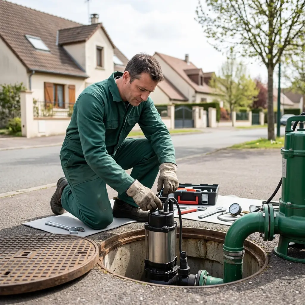 Entretien pompe de relevage Clayes-sous-Bois (78340)