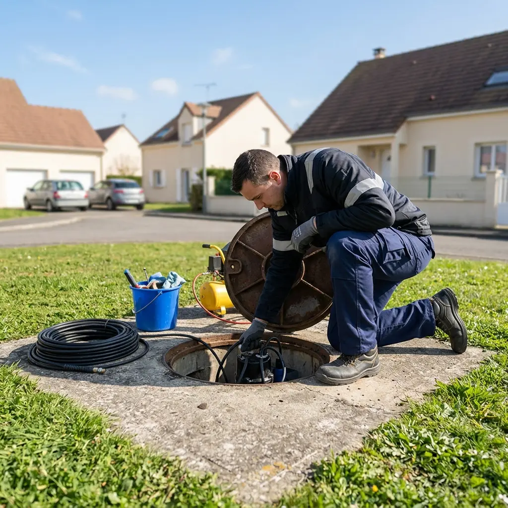Entretien pompe de relevage Chanteloup-les-Vignes (78570)