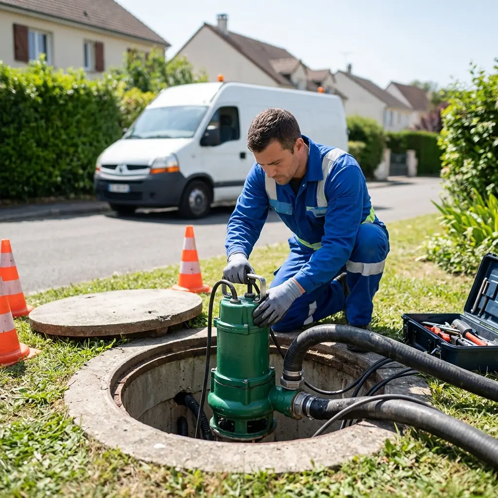 Entretien pompe de relevage Mareil-Marly (78750)