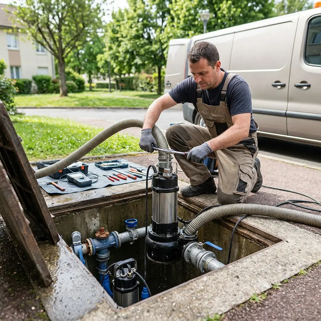 Entretien pompe de relevage Bondoufle (91070)