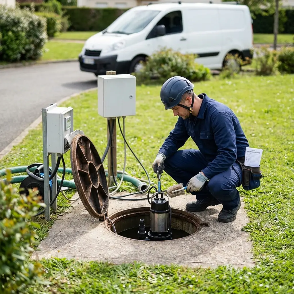 Entretien pompe de relevage Étréchy (91580)