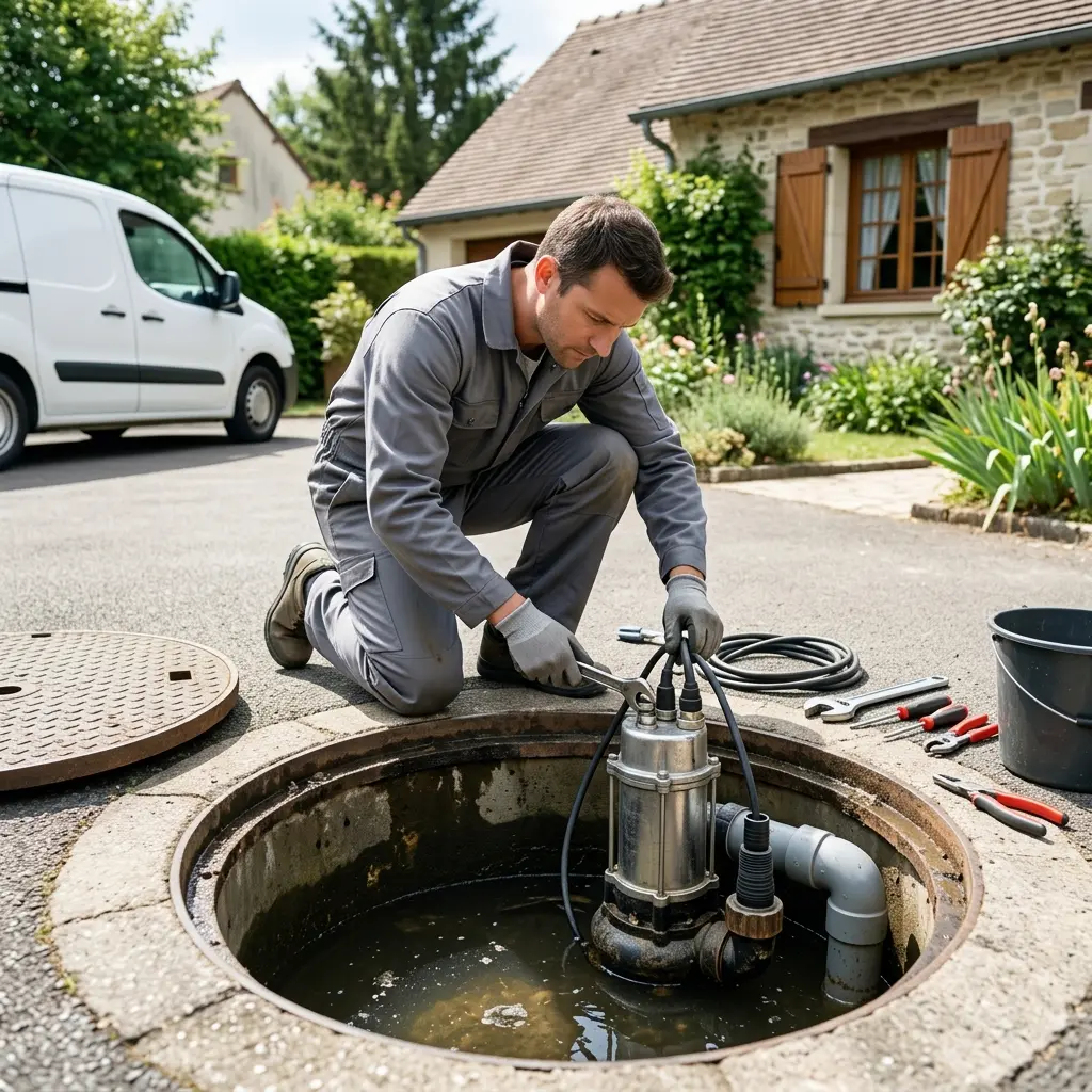 Entretien pompe de relevage La Ferté-Alais (91590)