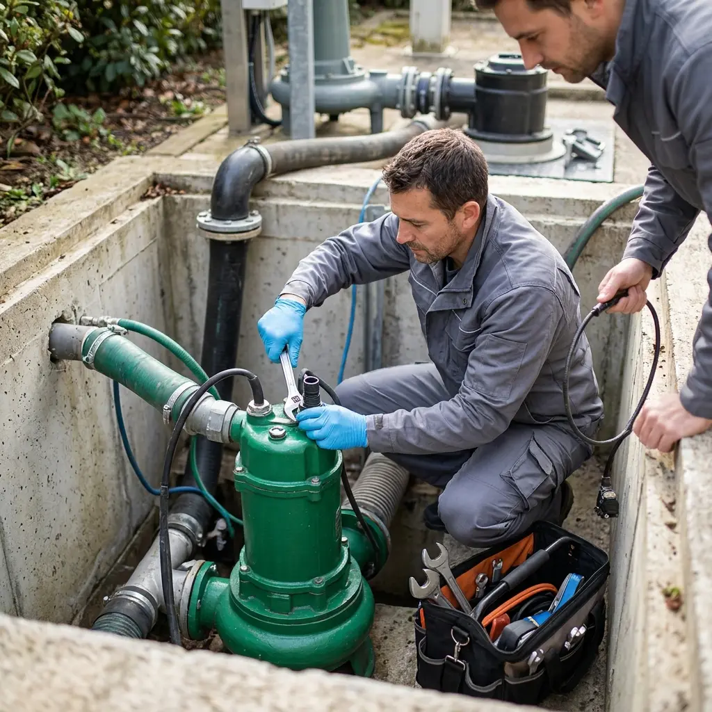 Entretien pompe de relevage Fontenay-lès-Briis (91640)