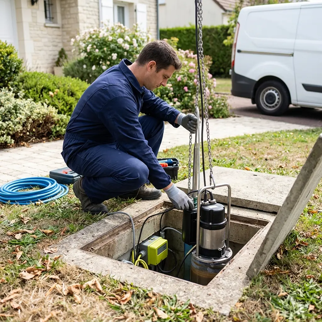 Entretien pompe de relevage Maisse (91720)