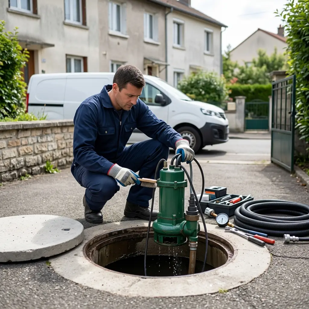 Entretien pompe de relevage Montreuil (93100)