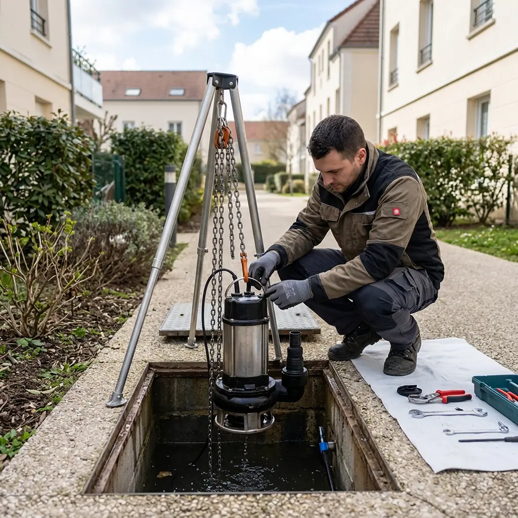Entretien pompe de relevage Neuilly-sur-Marne (93330)