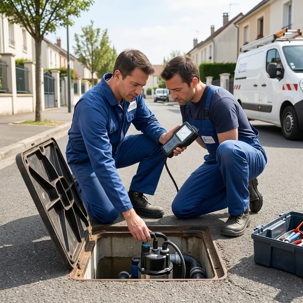 Une expertise technique sur place