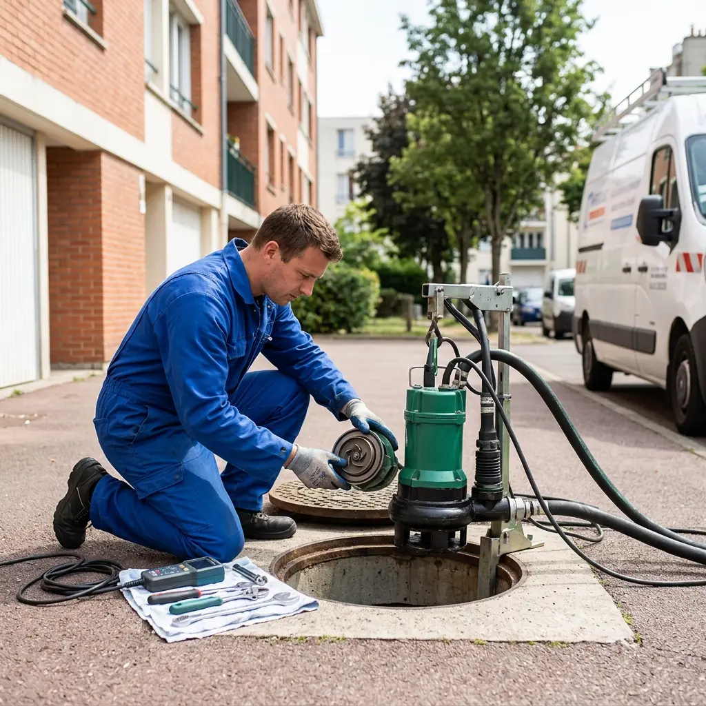 Entretien pompe de relevage Saint-Ouen-sur-Seine (93400)