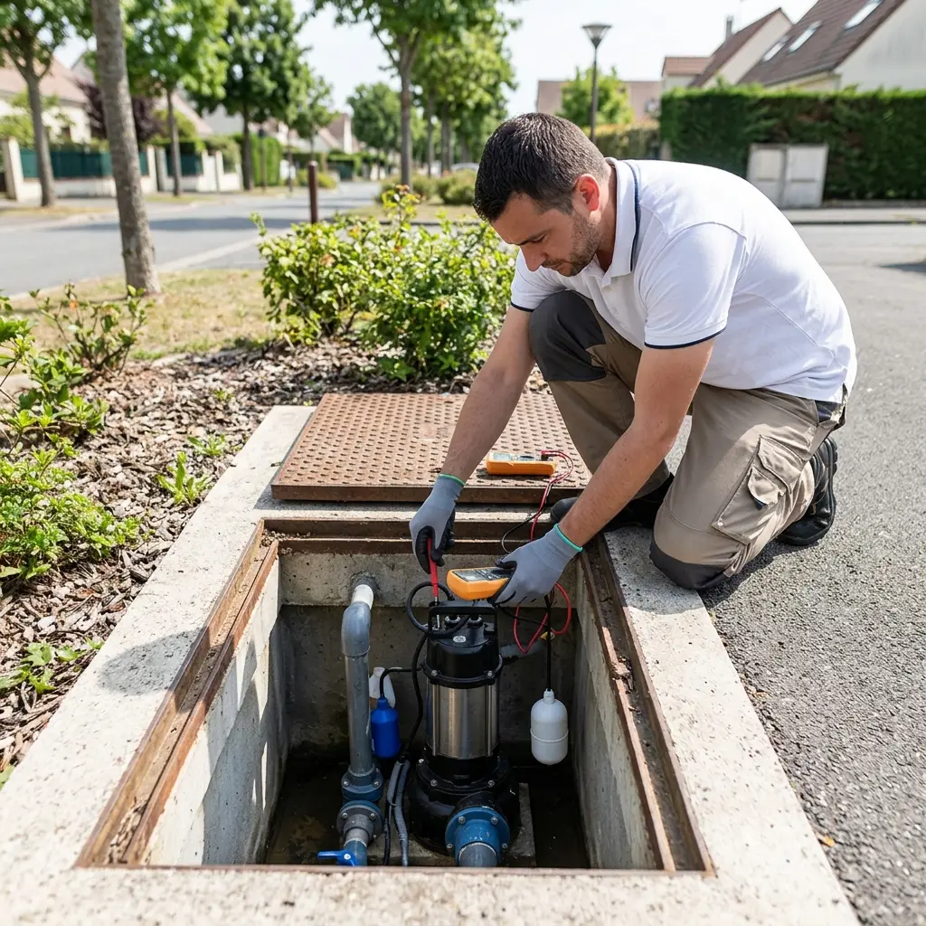 Entretien pompe de relevage Cergy (95000)