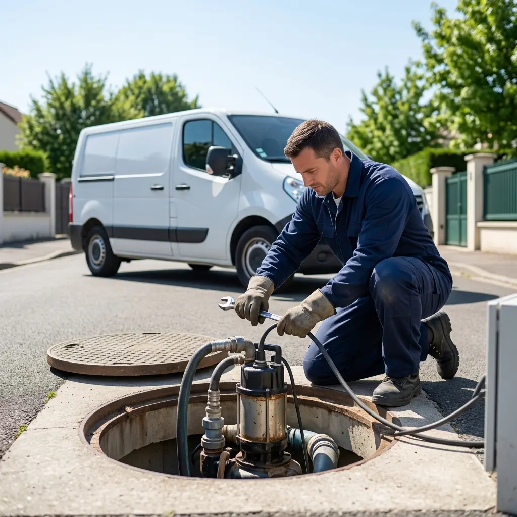 Entretien pompe de relevage Pierrelaye (95220)