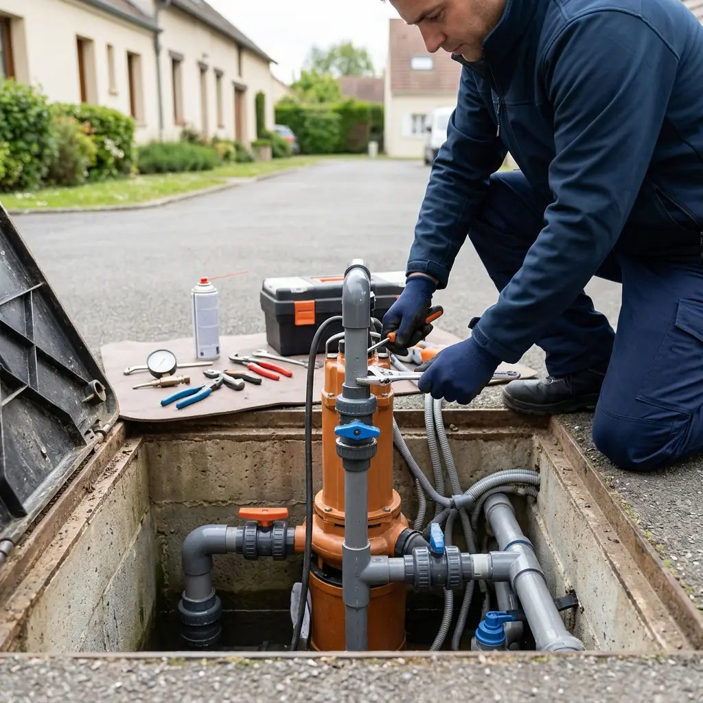 Entretien pompe de relevage Saint-Ouen-l'Aumône (95310)