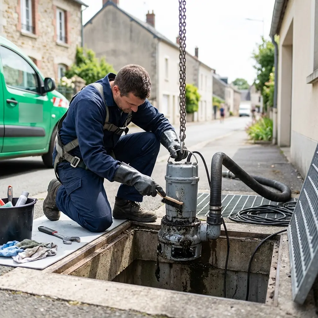 Entretien pompe de relevage Montmagny (95360)
