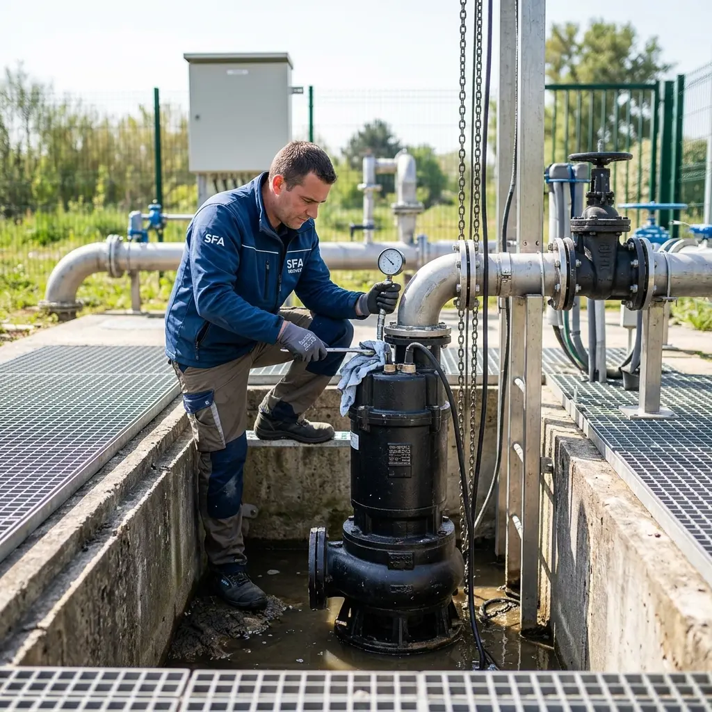 Expertise en entretien pompe de relevage à Puiseux-en-France