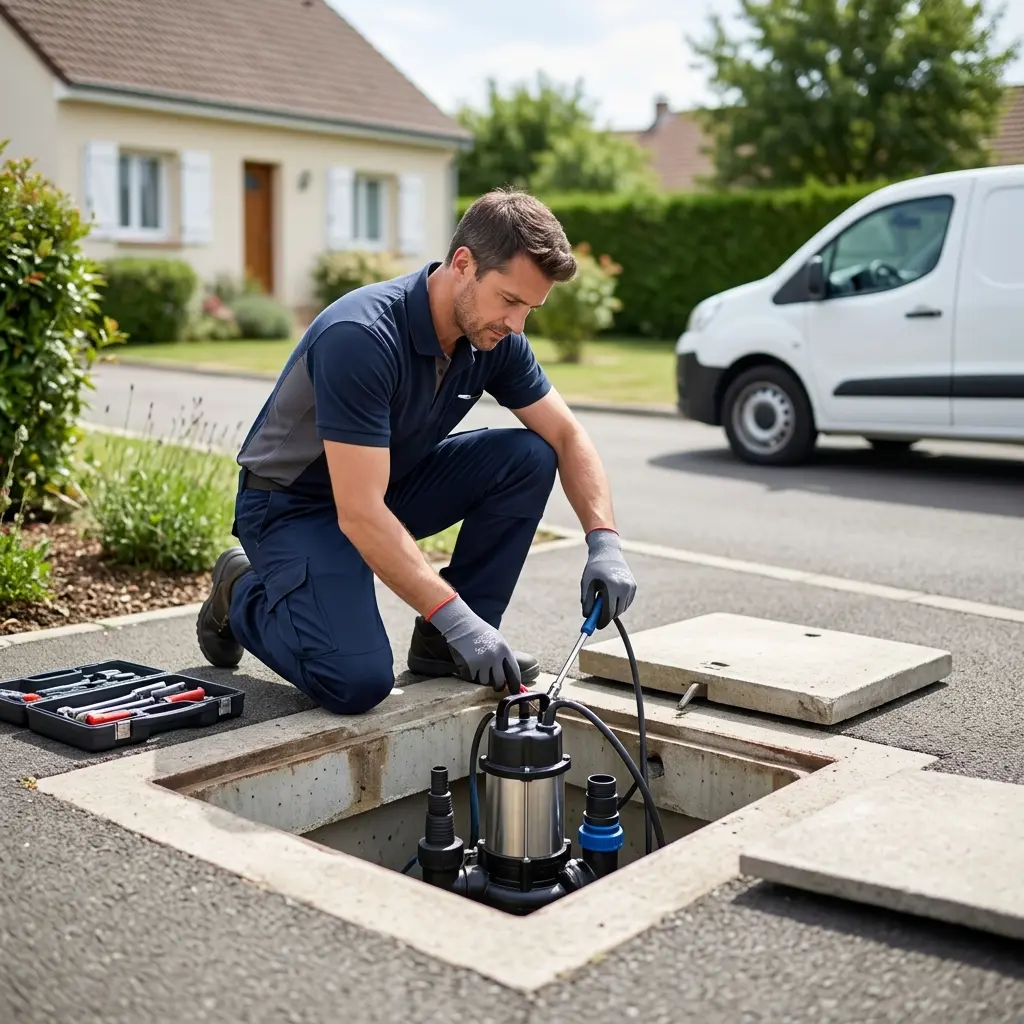 Entretien pompe de relevage Puiseux-en-France (95380)