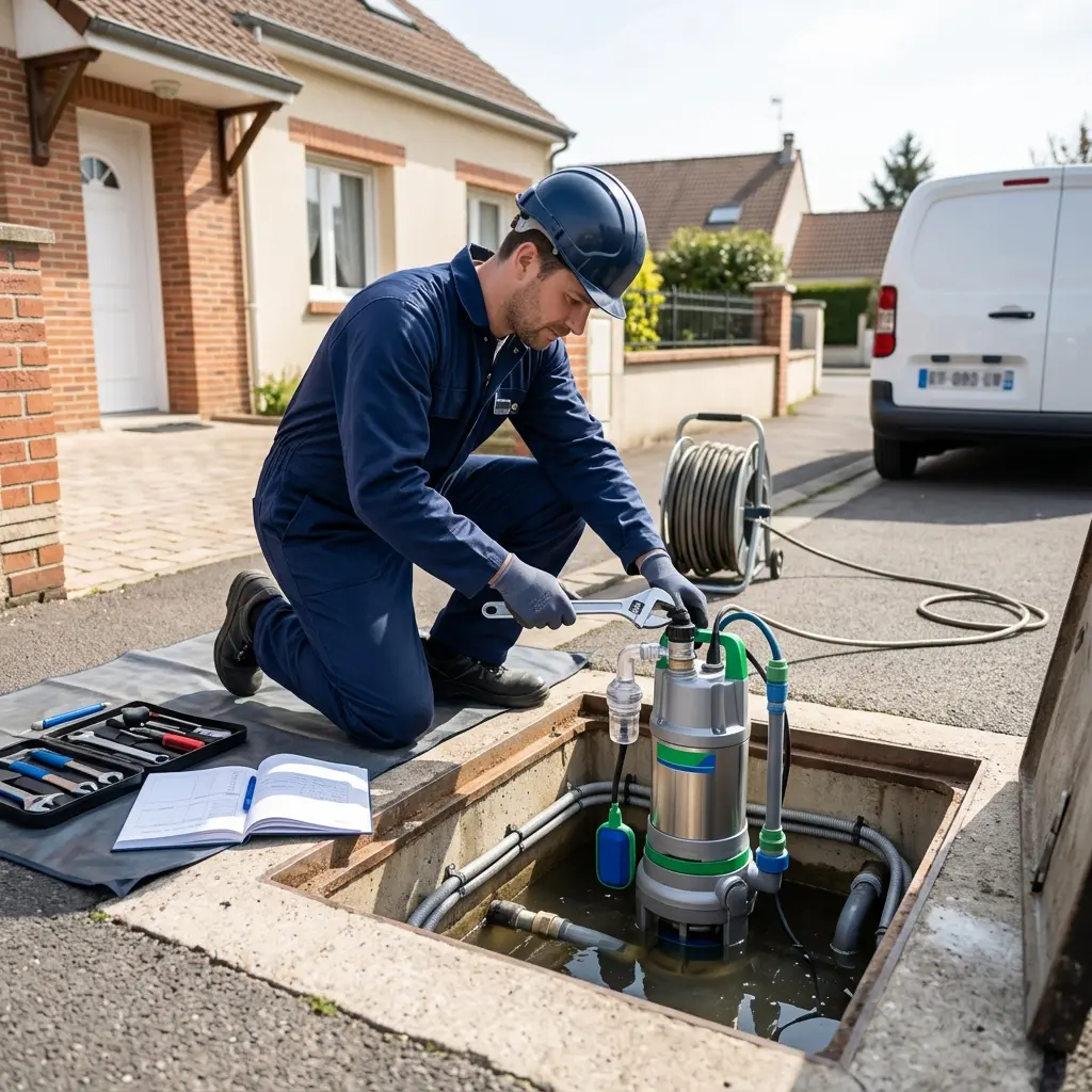 Entretien pompe de relevage Arnouville (95400)