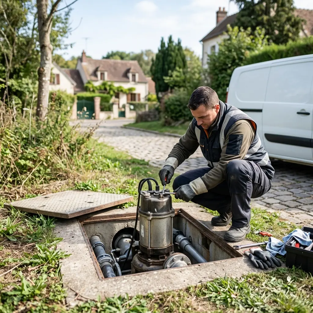 Entretien pompe de relevage Magny-en-Vexin (95420)