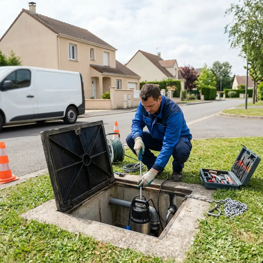 Entretien pompe de relevage Survilliers (95470)