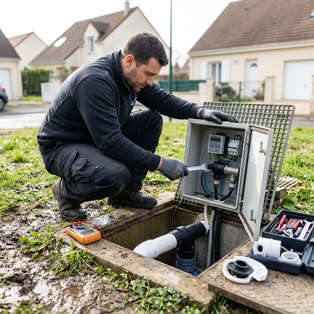 Un diagnostic technique et un nettoyage haute pression