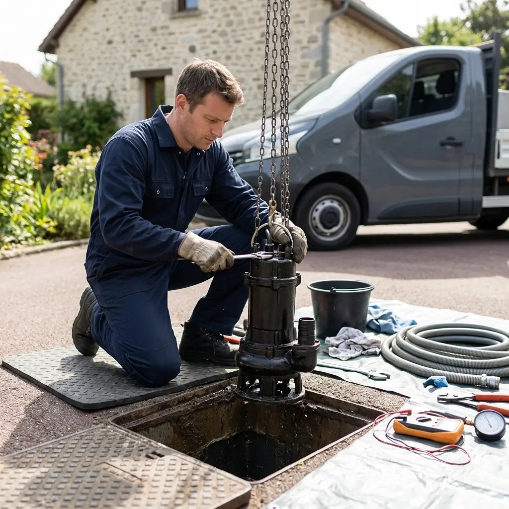 Entretien pompe de relevage Bouffémont (95570)