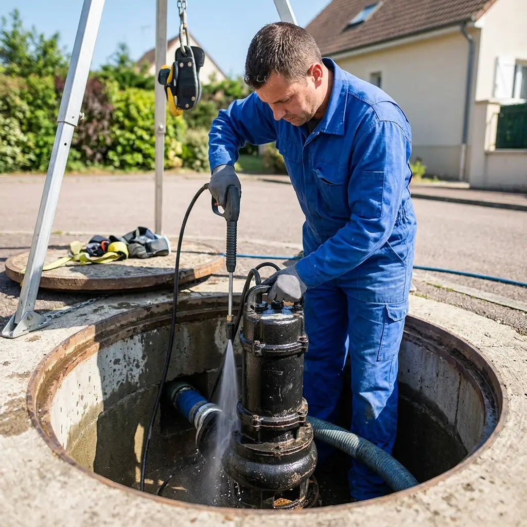 Entretien pompe de relevage Parmain (95620)