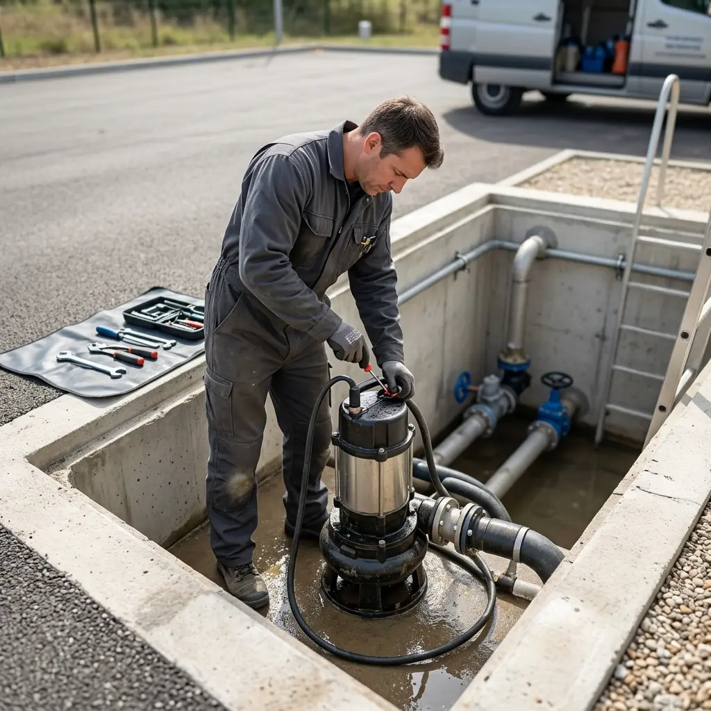 Entretien pompe de relevage Chars (95750)
