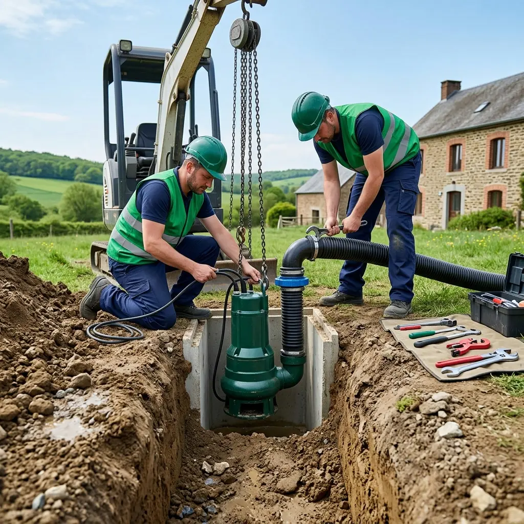 Pannes courantes de pompes de relevage dans les Ardennes