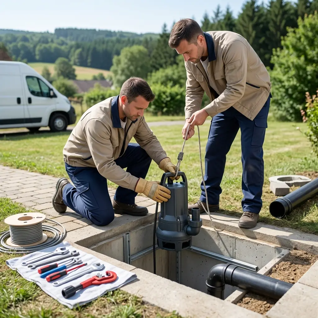 Zones couvertes par notre service d'installation de pompe de relevage