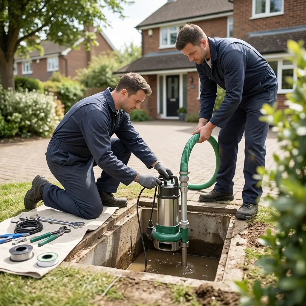 Installation pompe de relevage Charleville-Mézières (08000)
