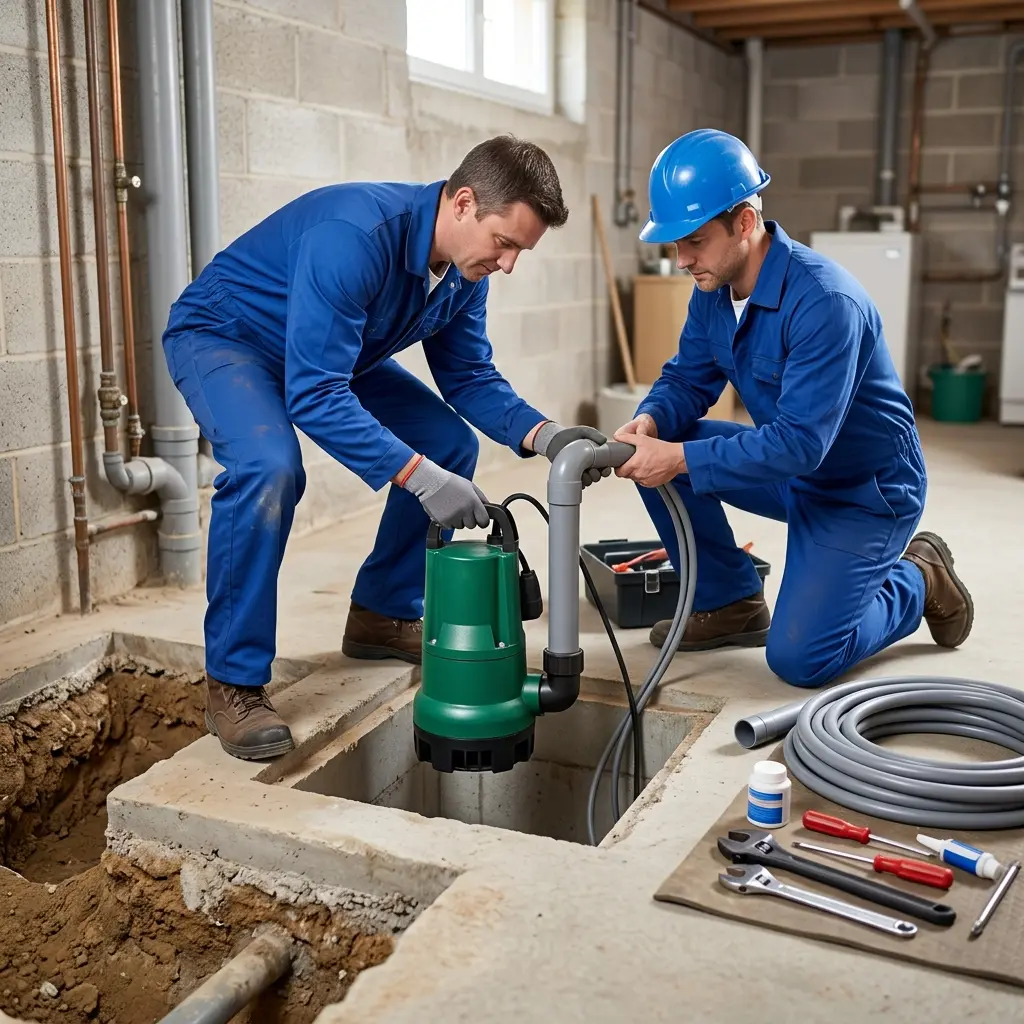 Installation pompe de relevage Bogny-sur-Meuse (08120)